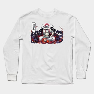 The Demon Akaza Long Sleeve T-Shirt